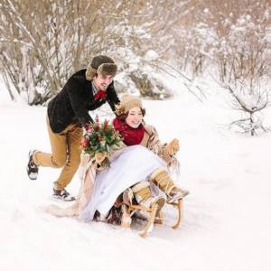 развлечения на свадьбе зимой