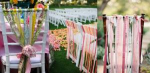 ретро стулья на свадьбу