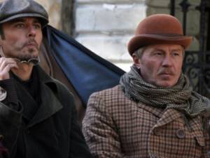 Figure 3. Petrenko and Panin - Sherlock Holmes and Doctor Watson (last film role of Andrei Panin)