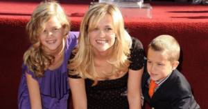 Reese Witherspoon with children