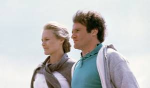 Robin Williams and Glenn Close in the film &quot;The World According to Garp&quot;