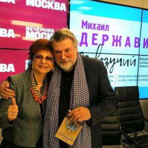 Roxana Babayan with her husband