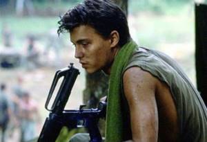 Johnny Depp&#39;s role in the film &quot;Platoon&quot; came out as a cameo