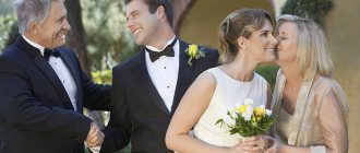 Роль крёстных на свадьбе крестника