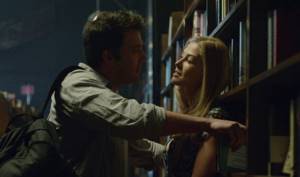 Rosamund Pike and Ben Affleck in the movie Gone Girl