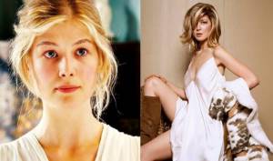 Rosamund Pike in her youth