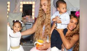 Rumi and Sir, twins of Beyoncé and Jay-Z