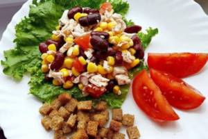 Mexican style salad - What to cook for the holiday table recipes