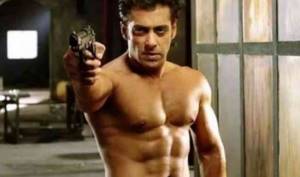 Salman Khan in the movie Wanted
