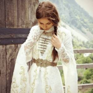 самые красивые чеченские свадебные платья