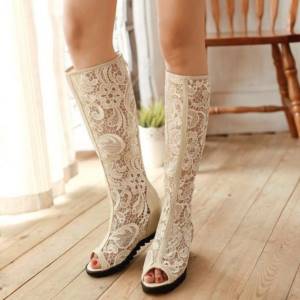 boots for the bride for a wedding