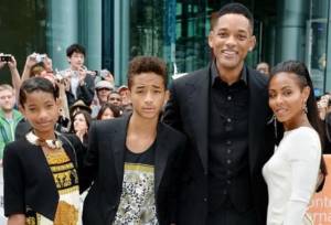 Will Smith&#39;s family and children photo