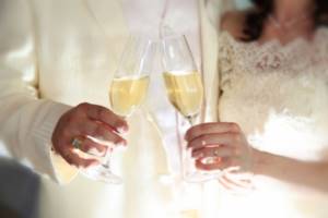 Шампанское на свадьбу