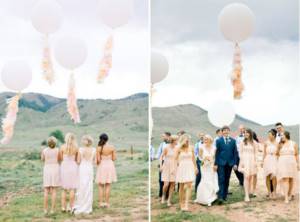 Balloons for a wedding