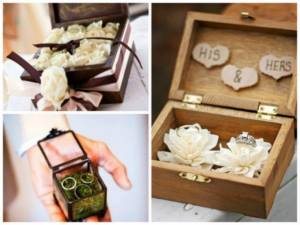 Box-box for wedding rings