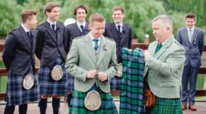 шотландская свадьба