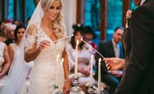 symbolic wedding ceremony - family hearth