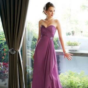 lilac dress instead of white for a wedding guest