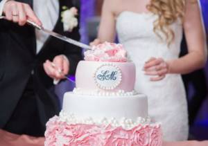 lilac wedding cake 4
