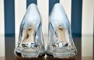 fairytale wedding, bride&#39;s shoes