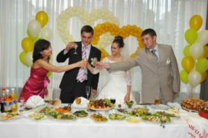 Words and toasts for the wedding