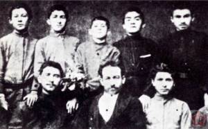 Stalin (top center) at the theological seminary