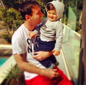 Style of star children: son of Lionel Messi - Thiago