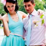 стиляги - жених и невеста