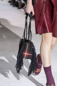 Bag for a burgundy dress. Salvatore Ferragamo Collection 