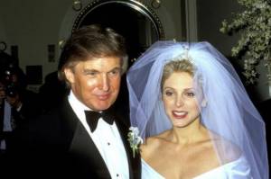 Свадьба Дональда Трампа и Марлы Мэйплз, 1993 год