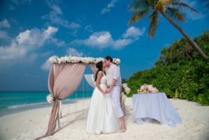 wedding in the Maldives