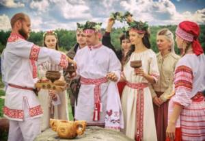 Wedding according to Slavic customs