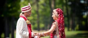 Indian style wedding
