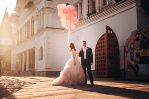 wedding in the Izmailovo Kremlin
