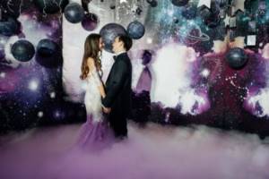 Wedding in Space style