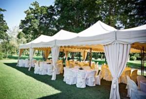 Wedding in a tent 20