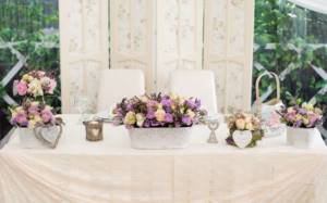 свадьба в стиле прованс, декор стола