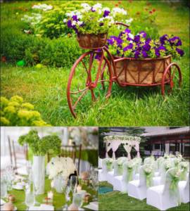 Wedding in green colors: design ideas, decorations and recommendations