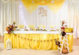 yellow wedding – decoration 7
