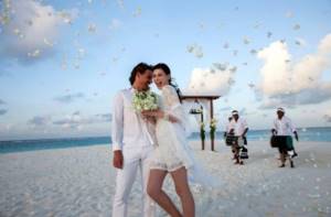 Свадебная церемония на Мальдивах 5