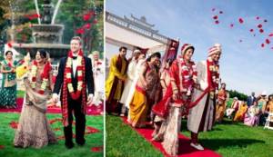 Wedding ceremony in India