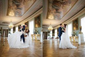 Wedding photo shoot in Pavlovsk Palace