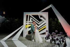 Wedding photo zone: where to put it and how to design it