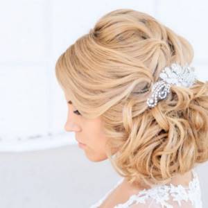 wedding hairstyle for a romantic look
