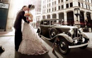 Свадебное авто в ретро стиле чикаго
