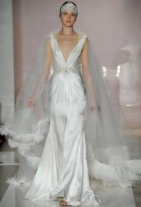 Reem Acra wedding dress