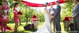 wedding banquets in the Moscow region