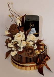 wedding bouquets of sweets photo