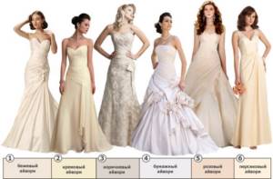 Ivory wedding dresses