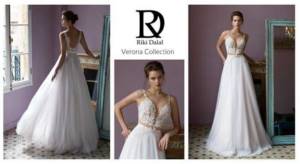 Wedding dresses with open neckline and back from Riki Dalal